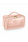 Soft Pink Boutique Clear Window Travel Case