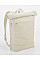 Beige Simplicity Roll Top Backpack