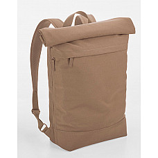 Hazelnut Simplicity Roll Top Backpack