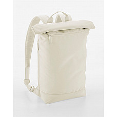 Beige Simplicity Roll-Top Backpack Lite