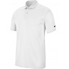 White Dri-Fit Solid Victory Polo