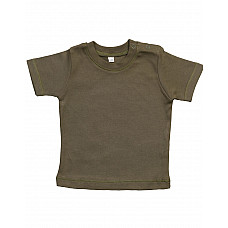 Organic Camouflage Green Baby T