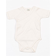 Organic Natural Baby Kimono Bodysuit