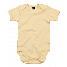 Soft Yellow Baby Bodysuit