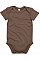 Organic Mocha Baby Bodysuit