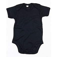 Organic Black Baby Bodysuit