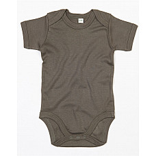 Organic Camouflage Green Baby Bodysuit