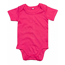 Organic Fuchsia Baby Bodysuit