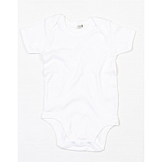 Organic White Baby Bodysuit