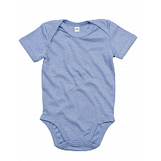 Heather Blue Baby Bodysuit