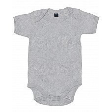 Heather Grey Melange Baby Bodysuit