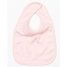 Powder Pink Baby Bib