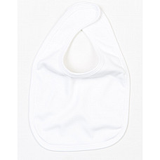 White Baby Bib