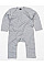 Heather Grey Melange Baby Rompasuit