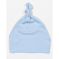 Dusty Blue Baby One Knot Hat