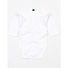 White Baby Long Sleeve Bodysuit