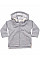 Heather Grey Melange Baby Hoodie