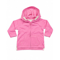 Bubble Gum Pink Baby Hoodie