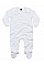 White Baby Sleepsuit with Scratch Mitts