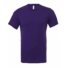 Team Purple Canvas Unisex Jersey Short Sleeve Tee