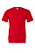 Red Canvas Unisex Jersey Short Sleeve Tee