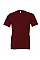 Maroon Canvas Unisex Jersey Short Sleeve Tee