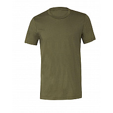 Military Green Canvas Unisex Jersey Short Sleeve Tee