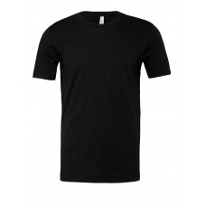 Black/Heather Unisex Heather Jersey Short Sleeve Tee