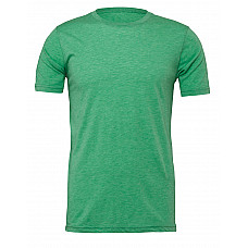 Heather Kelly Green Unisex Heather Jersey Short Sleeve Tee