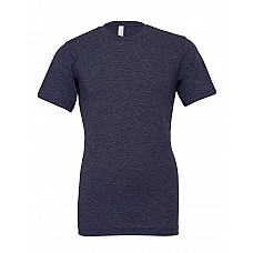 Heather Midnight Navy  Unisex Heather Jersey Short Sleeve Tee