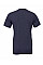 Heather Midnight Navy  Unisex Heather Jersey Short Sleeve Tee