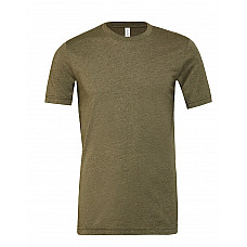 Heather Olive Unisex Heather Jersey Short Sleeve Tee