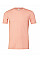 Heather Peach Unisex Heather Jersey Short Sleeve Tee