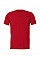 Heather Red Unisex Heather Jersey Short Sleeve Tee