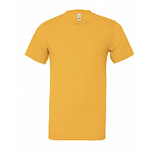 Heather Yellow Gold Unisex Heather Jersey Short Sleeve Tee