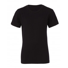 Black Youth Jersey Short Sleeve Tee