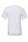 White Canvas Unisex Jersey Short Sleeve V-Neck Tee