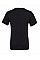 Black Canvas Unisex Jersey Short Sleeve V-Neck Tee