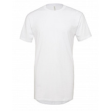 White Canvas Men's Long Body Urban Tee