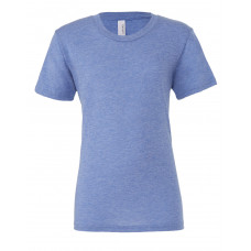 Blue Triblend Canvas Unisex Triblend Short Sleeve Tee