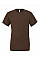 Brown Triblend Canvas Unisex Triblend Short Sleeve Tee