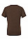 Brown Triblend Canvas Unisex Triblend Short Sleeve Tee