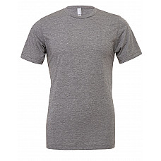 Grey Triblend Canvas Unisex Triblend Short Sleeve Tee