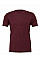 Maroon Triblend Canvas Unisex Triblend Short Sleeve Tee