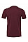 Maroon Triblend Canvas Unisex Triblend Short Sleeve Tee