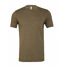 Olive Triblend Canvas Unisex Triblend Short Sleeve Tee