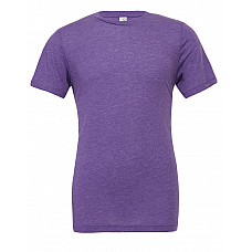 Purple Triblend Canvas Unisex Triblend Short Sleeve Tee