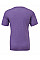 Purple Triblend Canvas Unisex Triblend Short Sleeve Tee