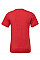 Red Triblend Canvas Unisex Triblend Short Sleeve Tee