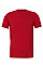 Solid Red Triblend Canvas Unisex Triblend Short Sleeve Tee